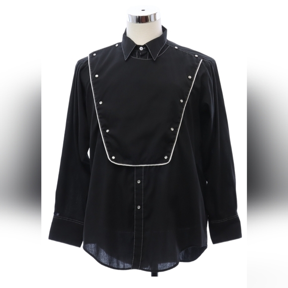 Rock mountain Vintage Ranch Wear Rodeo Tru West 15.5 made in USA - Picture 7 of 14